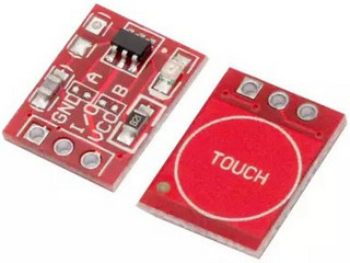 Модуль сенсорная кнопка на микросхеме TTP223-BA6