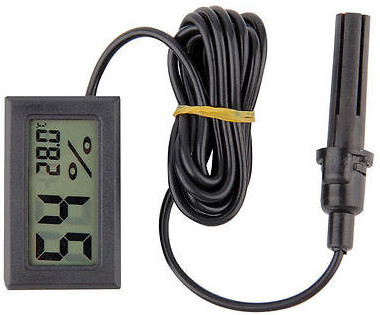 Электронный термометр гигрометр  цифровой с выносным датчиком